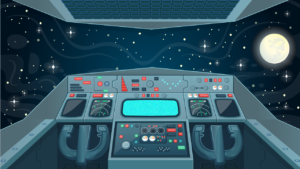 Jenna Eatough Demo Game Element Design Spaceship Control Screen On